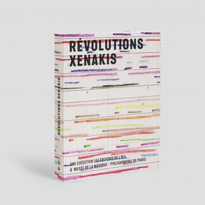Couverture catalogue Révolutions Xenakis