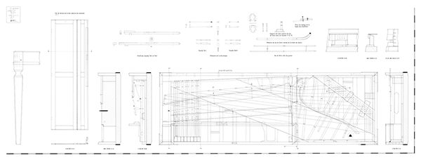 Pianoforte carré [Inv.2002.0.18] - Plan